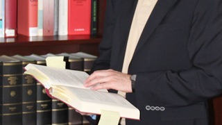 Foto: Ulrich Gels in der Bibliothek Foto: Ulrich Gels in der Bibliothek